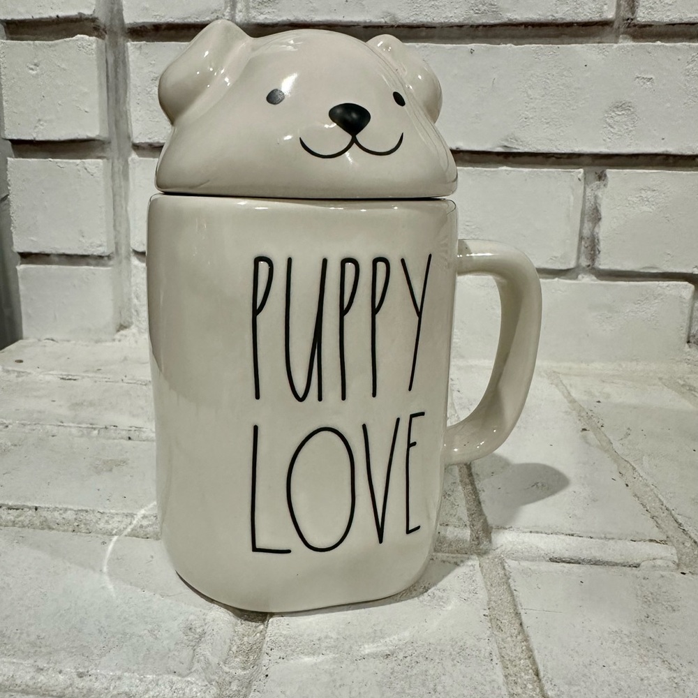 Rae Dunn Puppy Love Mug NWOT